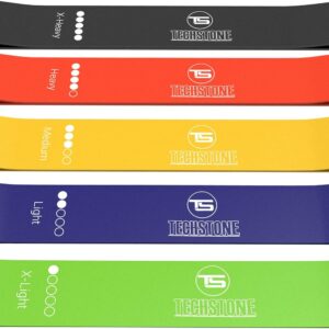 TechStone Resistance Bands Set for Men and Women, Pack of 5 Different Levels Elastic Band for Home Gym Long Exercise Workout – Great Fitness Equipment for Training, Yoga – Free Carrying Bagron N4020, 4GB RAM, 64GB Storage