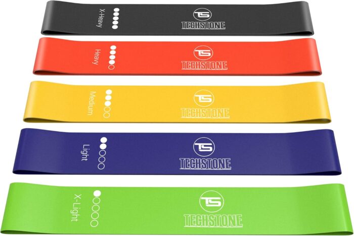 TechStone Resistance Bands Set for Men and Women, Pack of 5 Different Levels Elastic Band for Home Gym Long Exercise Workout – Great Fitness Equipment for Training, Yoga – Free Carrying Bagron N4020, 4GB RAM, 64GB Storage