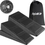 Roll over image to zoom in  Ask Rufus  Can it support heavier weights during exercises?   Is its surface slip resistant during workouts?   Does it fold for easy portability and storage?   Ask something else Jhylem Slant Board for Squats & Calf Stretching - Squat Wedge, Balance Foam: Exercise Equipment for Balance, Ankle Mobility Board & Physical Therapy Equipment – Incline Foot & Giboard Balance Board