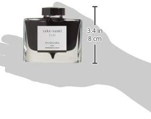PILOT Iroshizuku Bottled Fountain Pen Ink, Take-Sumi, Bamboo Charcoal (Black) 50ml Bottle (69224) - Image 5