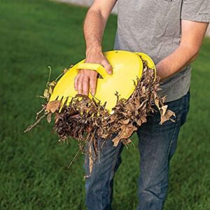 Rugg Original Leaf Scoops, Large Size Hand Rake Claws for Debris & Yard Waste Pick Up, Yellow, (One Pair) - Image 2