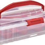 Buddeez Cupcake And Cake Carrier - Stackable Cupcake Holder, Dessert Carrier For Full Size 14x9 Cake Pans Or 12-Count Cupcake Tray, Cupcake Carrier & Cake Box (Includes Slice-N-Serve Utensil)