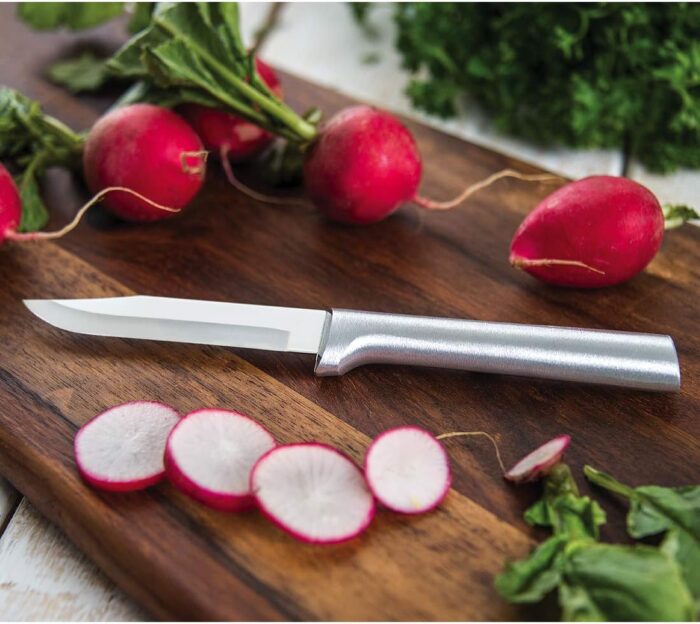 Rada Cutlery 3-Piece Paring Knife Galore Knife Gift Set , Silver Handles - Image 3