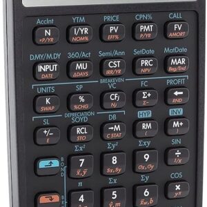 HP 2716570 10bII+ Financial Calculator, 12-Digit LCD - Image 3