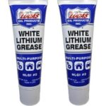 Lucas Oil 10533 White Lithium Grease - 8 Ounce Squeeze Tube, 2 Pack