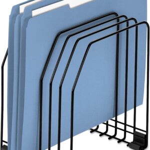 Fellowes Workstation File Organizer, 7 Section, Wire, Black (68112)