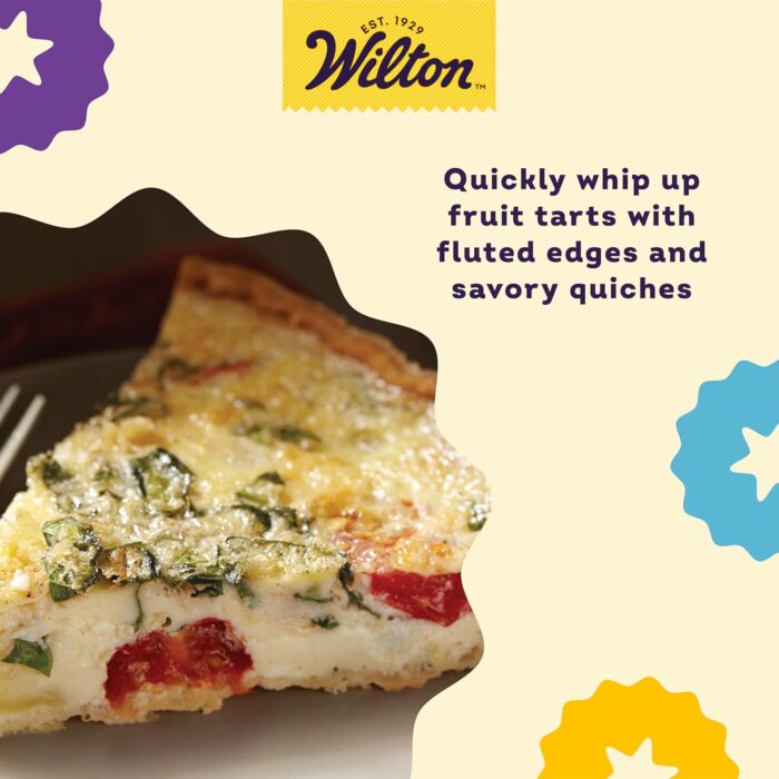 Wilton Excelle Elite Non-Stick Tart Pan and Quiche Pan with Removable Bottom, 11-Inch, Multicolor - Image 4