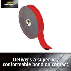 Scotch-Mount Double Sided Mounting Tape Heavy Duty, Black Extreme Mounting Tape, 1 Roll Adhesive Tape, 1 in x 400 in Wall Tape (33.3ft), Our Strongest Tape For Our Toughest Jobs (414H-Long-DC) - Image 2