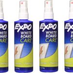 Dry Erase Surface Cleaner, 8oz Spray Bottle [Set of 4]