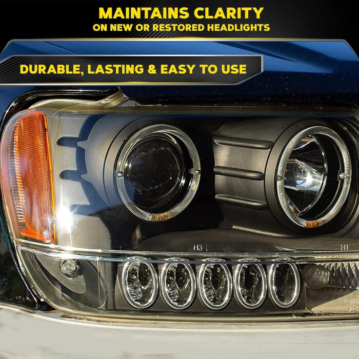 Meguiar's Keep Clear Headlight Coating - Durable, Long-Lasting Protection Prevents Oxidation and Prevents Yellowing for a Year - Easy Application - 4 Oz Aerosol - Image 2