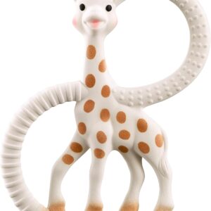 Sophie la girafe | Teething Ring | Made from Natural Rubber | Designed for Teething Babies | Awaken All 5 Senses | Easy to Clean - Image 4