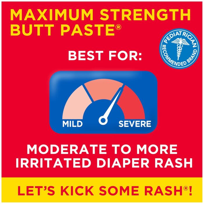 Boudreaux's Butt Paste Diaper Rash Ointment | Maximum Strength | 14 Ounce and 2 Ounce, Combo 1 - Image 5