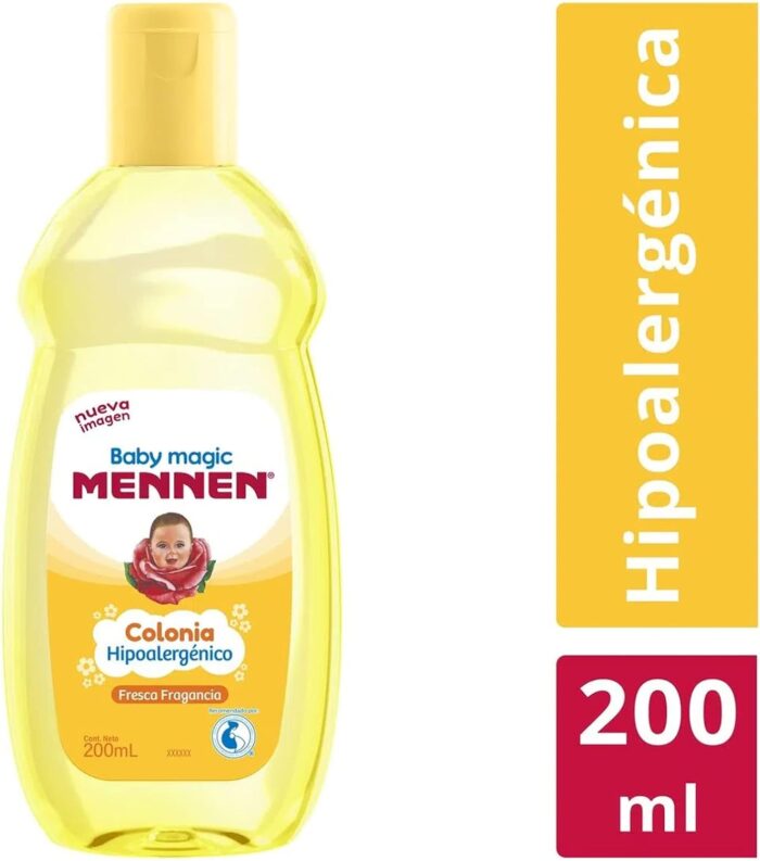 Baby Magic 2 Mennen Cologne 6.76 Fl Oz (2 Colonias Mennen Para Bebe 200 Ml) - Image 5