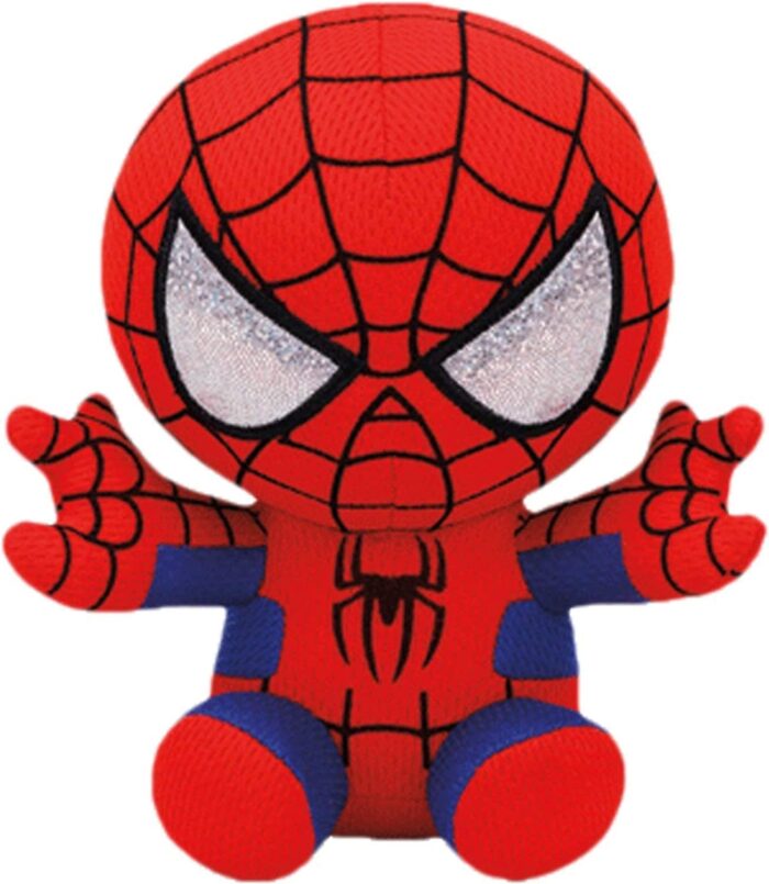 Ty Spiderman Plush, Red/blue, Regular - Image 2