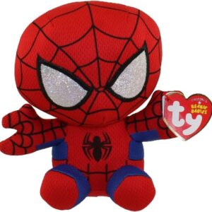 Ty Spiderman Plush, Red/blue, Regular - Image 4