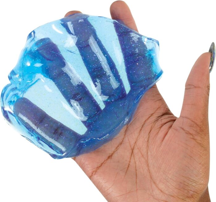 Crazy Aaron's Transparent Thinking Putty - 4" Falling Water Liquid Glass See Through Putty Tin - 90 Grams, Never Dries Out - Image 2