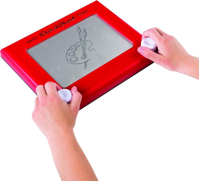 Etch A Sketch, Classic Red Drawing Toy with Magic Screen, for Ages 3 and Up - Image 4