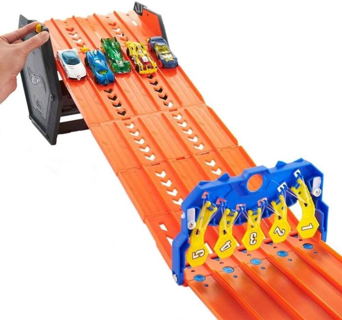 Hot Wheels Roll Out Raceway, Track Set - Image 4