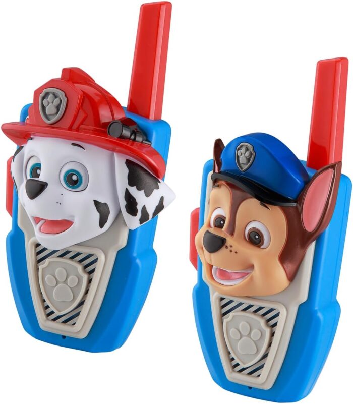 PAW Patrol Walkie Talkies - Set of 2 Kids Walkie Talkies Chase and Marshall – Excellent Walkie Talkies for Toddlers - Image 2