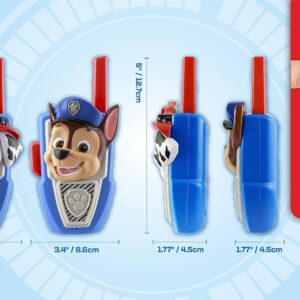 PAW Patrol Walkie Talkies - Set of 2 Kids Walkie Talkies Chase and Marshall – Excellent Walkie Talkies for Toddlers - Image 4