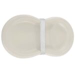 Keekaroo Peanut Changer Baby Vanilla– The Original Made in USA Easy-to-Clean Changing pad and The only Shell Over Foam, Fully impermeable to Fluid