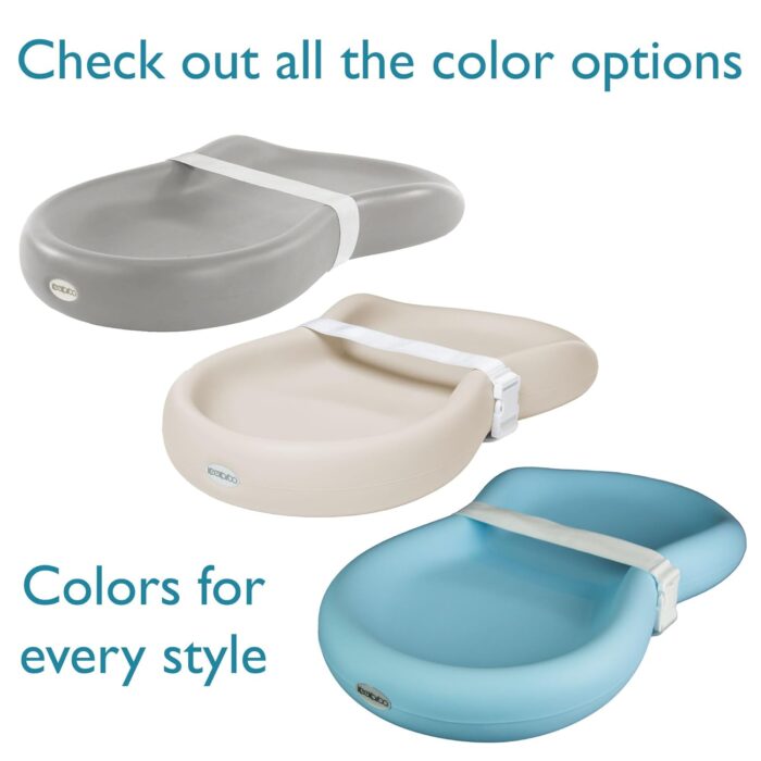 Keekaroo Peanut Changer Baby Vanilla– The Original Made in USA Easy-to-Clean Changing pad and The only Shell Over Foam, Fully impermeable to Fluid - Image 4