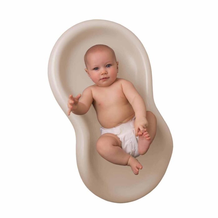 Keekaroo Peanut Changer Baby Vanilla– The Original Made in USA Easy-to-Clean Changing pad and The only Shell Over Foam, Fully impermeable to Fluid - Image 3