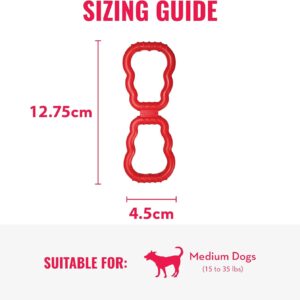 KONG Tug Toy - Dog Supplies for Tug of War - Natural Rubber Dog Toy for Outdoor & Indoor Playtime - for Medium/Large Dogs - Image 4